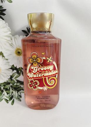 Гель для душу groovy watermelon от bath and body works1 фото