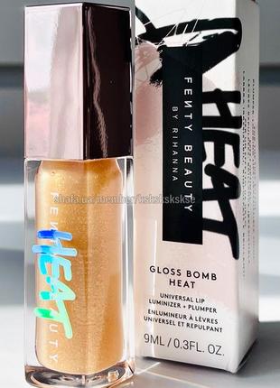 Бальзам плампер для губ fenty beauty gloss bomb heat universal lip luminizer + plumper 05 lemon lava1 фото