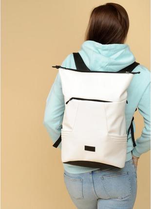 Рюкзак ролл sambag унисекс rolltop kqn белый 24320008