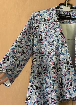 Шикарный летний пиджак накидка размер 103 фото