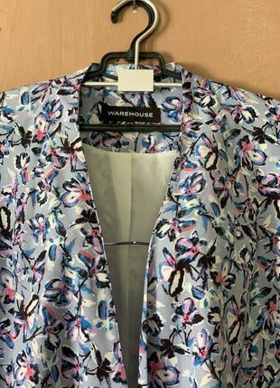 Шикарный летний пиджак накидка размер 104 фото