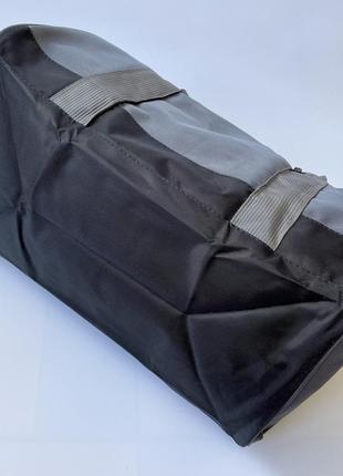 Дорожная сумка серая спортивная из полиэстра средняя через плечо tongsheng5 фото