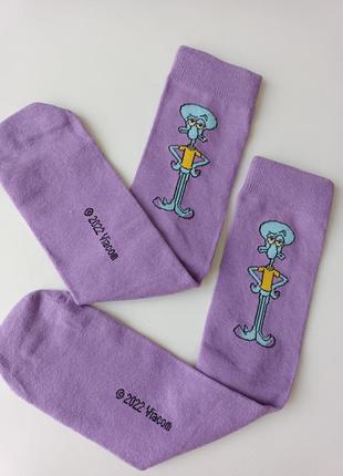 Високі бавовняні шкарпетки зі spanchbob1 фото