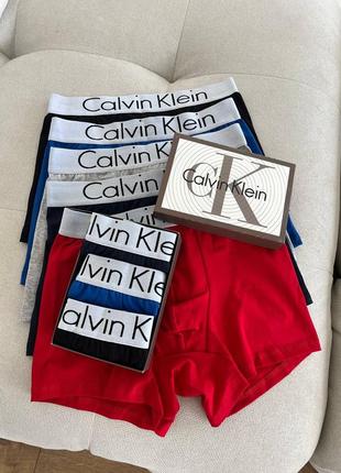 Мужской набор турсов 3 шт кельвин кляйн трусы calvin klein