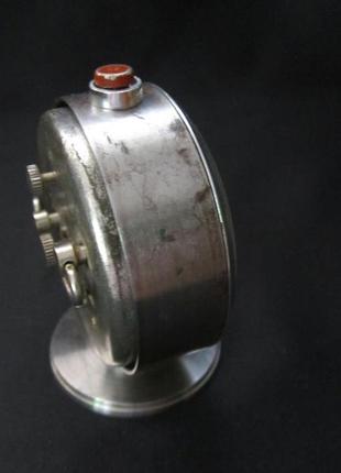 Будильник настольный "slava" рабочий ссср made in ussr №4. 50е годы.