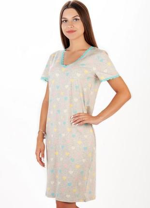 Женская нежная молочная ночная рубашка, легкая стрейчевая ночнушка для женщин4 фото