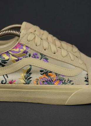 Vans old skool festival satin кеди кросівки шкіряні замшеві. оригінал. 37-38 р./24 см.