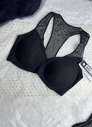 💥 бюстгальтер бралетт sloggi signature bralette цвет черный