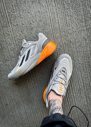 Adidas ozelia 'grey/orange' 4