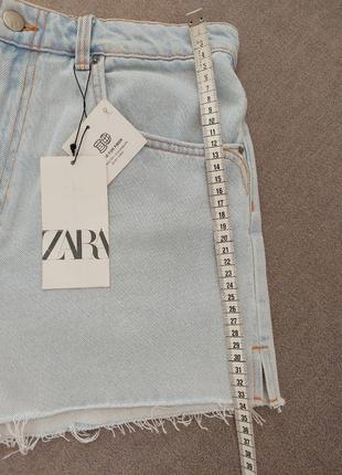 Джинсовые шорты zara6 фото