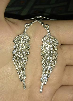 2 по цене 1. серьги avon "фиона", серебряное напыление.