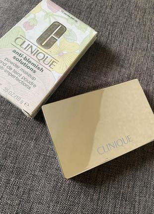 Компактная пудра для проблемной кожи от clinique anti-blemish solutions powder makeup № 14, оригінал