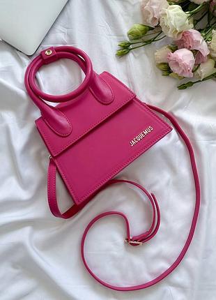 Люксова сумка jacquemus pink