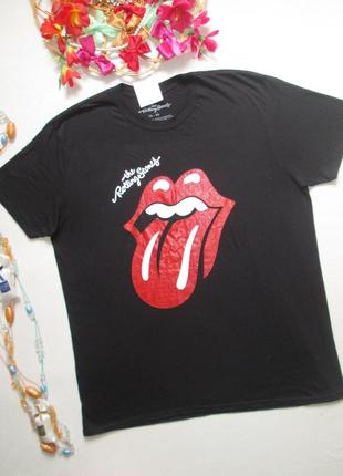 Мега шикарная винтажная хлопковая футболка батал the rolling stones оригинал 💜💖💜