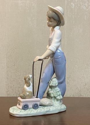 Порцелянова статуетка lladro «суботніша дитина».2 фото