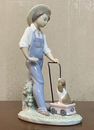 Порцелянова статуетка lladro «суботніша дитина».7 фото