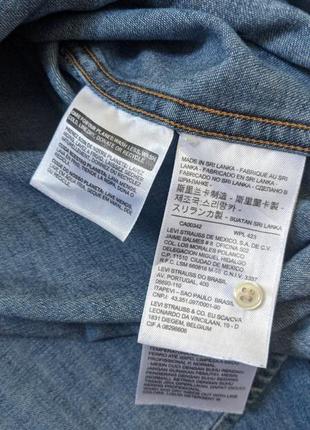 Levis оригинальная женская рубашка8 фото