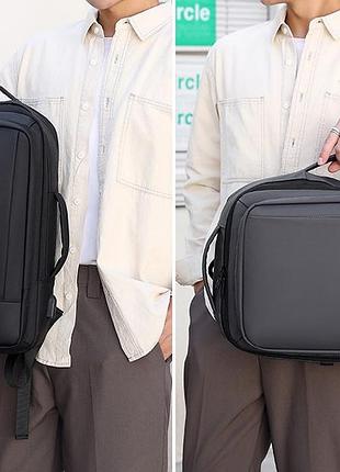 Рюкзак мужской городской повседневный с отделом для ноутбука, usb портом. рюкзак сумка...