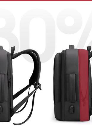 Рюкзак мужской городской повседневный с отделом для ноутбука, usb портом. рюкзак сумка...