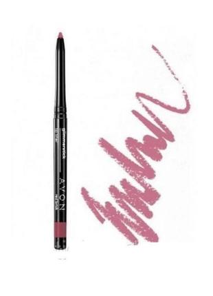 Карандаш для губ avon pink cashmere розовый кашемир 0.35 г