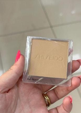 Пудра shiseido synchro skin self-refreshing custom finish powder foundation# 240