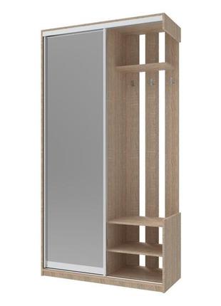 Передпокій doros city one door дуб cонома 1 дзеркало 110х45х210 (44900083)