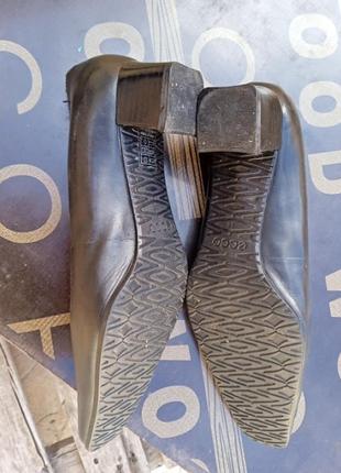 Туфли р.37.5-38 ecco6 фото