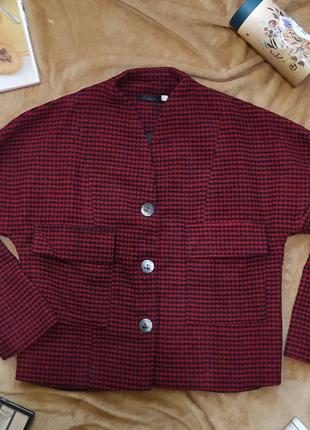 Твидовый пиджак жакет куртка2 фото