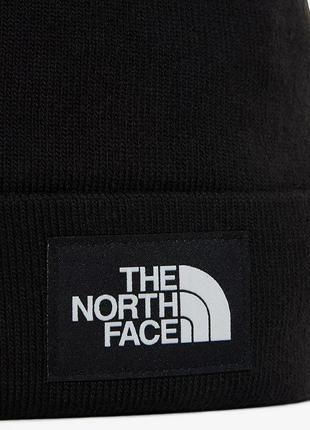 Жіноча шапка the north face / оригінальна шапка чорного кольору3 фото