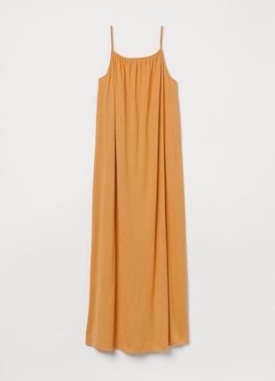 Сукня сарафан максі бавовняна h&m5 фото