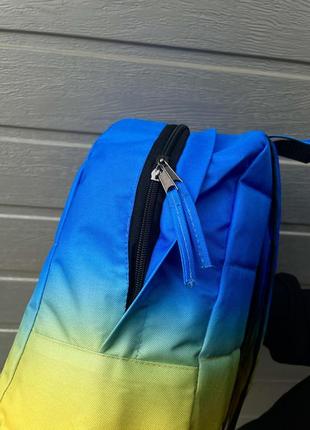 Рюкзак матрац голубо-жовтий 'слава зсу!'4 фото