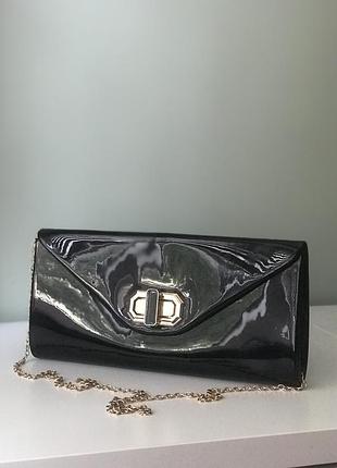 Лаковий клатч🖤