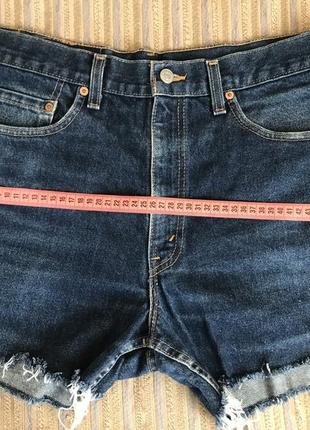 Джинсові шорти levis 5176 фото