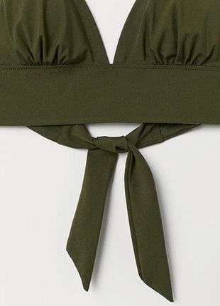 Оригінальний ліф-бікіні з трикутними чашечками от h&m 0684212002 разм. 34, 36, 382 фото
