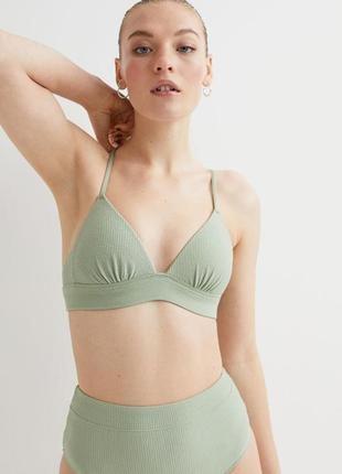 Оригінальний ліф-бікіні з трикутними чашечками от h&m 0684212002 разм. 34, 36, 383 фото