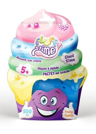 Слайм лизун fluffy slime 500 г, рус., 17*24*3см