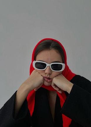 Солнцезащитные очки прямоугольные хит тренд сезона