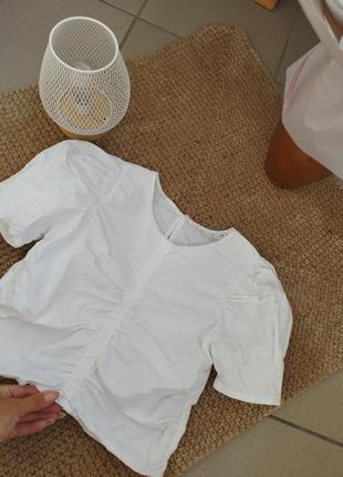 Блуза топ в школу zara ❤️2 фото