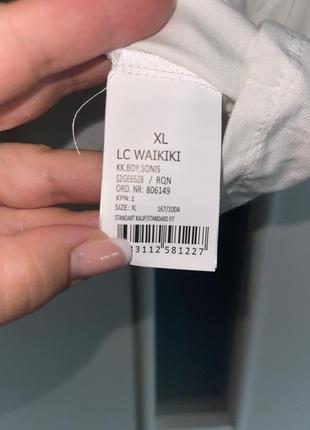 Стильная укороченная футболка lc waikiki р xl -2xl3 фото