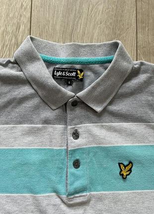 Футболка поло lyle & scott3 фото