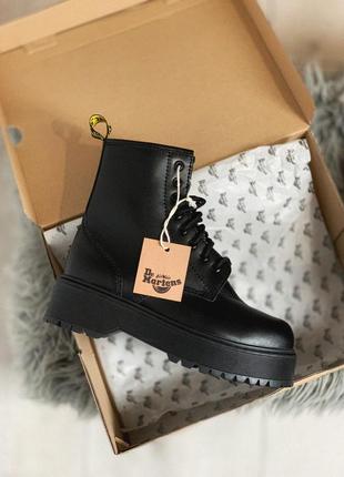 Dr.martens jadon зимние женские ботинки с мехом овчины /осень/зима/весна😍9 фото