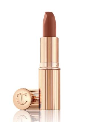 Люкс нюдовая помада charlotte tilbury в оттенке super fabulous2 фото