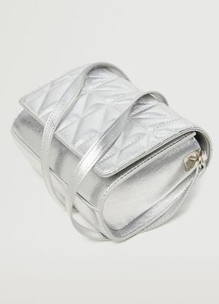 Сумка, сумочка, стьобана сумка, сумка клатч стеганая, сумка через плече, сумка маленька, мини сумка