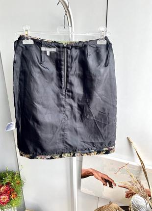 🥀женская гобеленовая юбка цветочный принт laura ashley8 фото