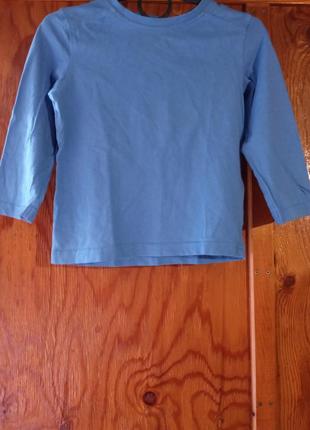 Лонгслів, футболка з довгими рукавами kiki&koko, 1,5-2/92