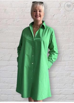 Поплінова сукня сорочка