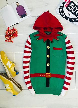 Новогодний свитер peacocks