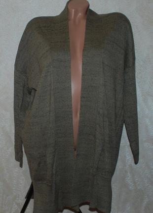 Кардиган бренду atmosphere/ коричнево-зелений меланж
/ 80%бавовна/