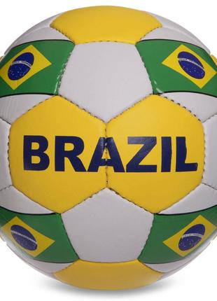 М'яч футбольний brazil ballonstar no5