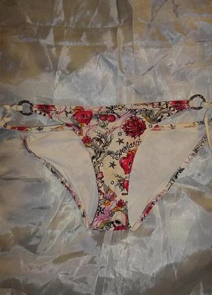 Купальник бикини трусики censored beach в стиле ed hardy
